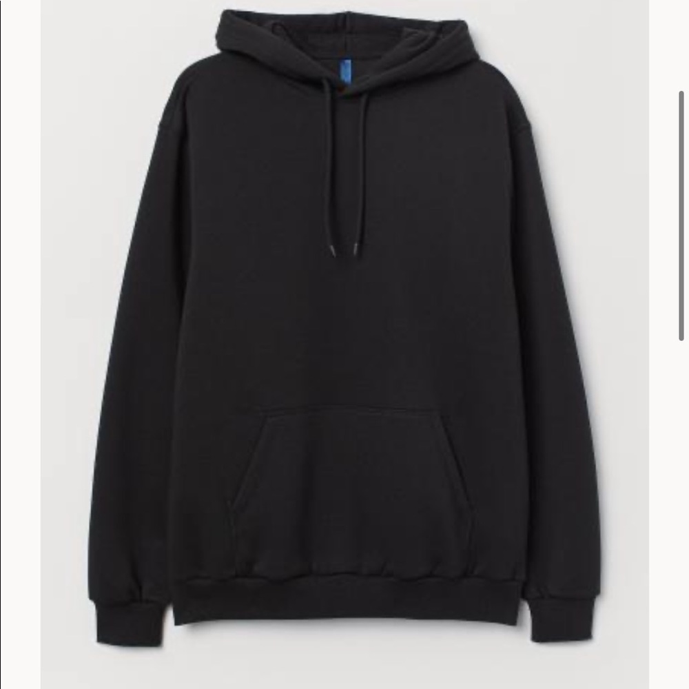 Black hoodie